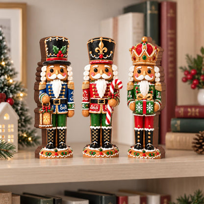 Gingerbread Nutcracker Wooden Block, Christmas Shelf Decor, Holiday Mantel Decoration, Nutcracker Lover Gift, Christmas Home Decor,Xmas Gift 7ee4df82-e683-48f8-9084-1b8dbce3765f-7.jpg