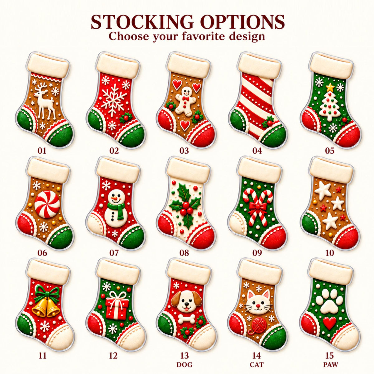 Personalized Large Family Christmas Gingerbread Stocking Ornament, Custom Family Members Names Ornament, Family with Pet Keepsake 2026 7ef3746e-b10f-4459-a71a-39066d5bb844-4.jpg