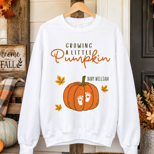 Growing A Little Pumpkin - Personalized Shirt - Fall Season Gift For Wife, Daughter 7f16a02f-3529-4096-b686-45a37f32a36f-4.jpg