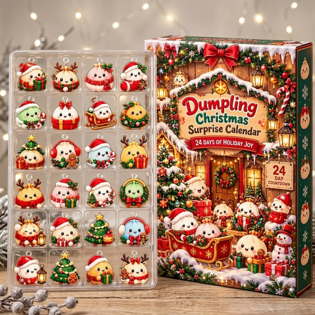 Dumpling Advent Calendar 2026, 24 Days Christmas Countdown, Cute Dumpling Ornament Set 7f3bfbdb-3244-441f-a803-466d6eebcdd5-kl.png