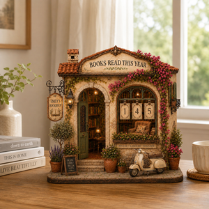 Personalized Italian Book Tracker, Books Read This Year Counter, Floral Bookshop Reading Goal Sign, Wooden Library Decor, Book Lover Gift 7f5a6efb-27b2-4858-842d-c50c040b3fc5-banner-1.png