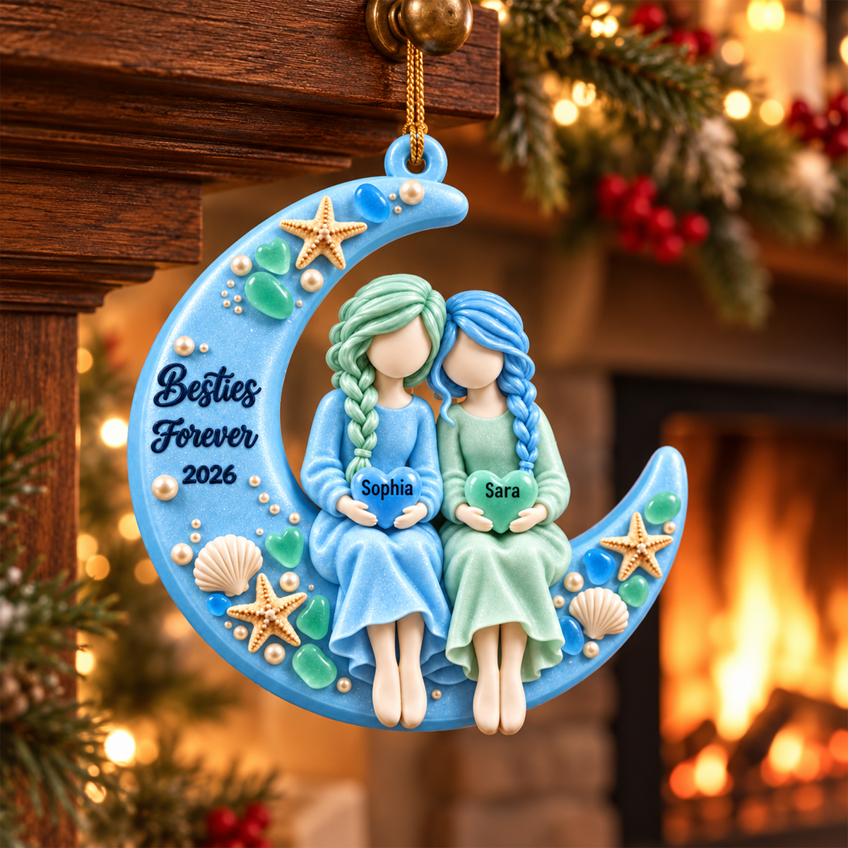 Besties Forever Acrylic Ornament - Personalised Gifts for Friends 7f7abf97-6d50-4670-af74-d4221b9b028a-3-11-.png