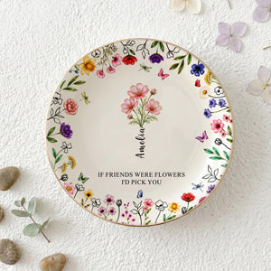 Personalized It Takes A Long Time To Grow An Old Friend Bestie Mother Of Pearl Jewelry Dish, Custom Best Friend Ring Dish, Birth Flower Dish 7f7c800f-b1bb-46fe-8f95-aa5c7aa56efb-7.jpg