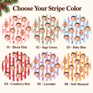 Personalized Christmas Photo Mug, Custom Baby Face Coffee Cup with Candy Canes and Stripes, Holiday Gift for Mom, Dad and Grandparents 7f8ccd28-7019-4353-a3f8-e6cdb0f5e064-Choose-Your-Stripe-Color-1.png