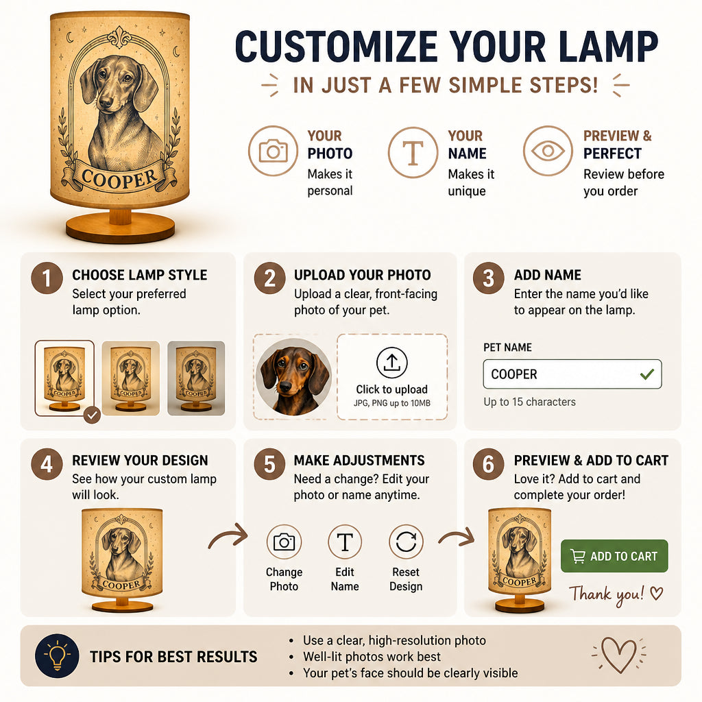 Custom Pet Portrait Fabric Lamp – Vintage Etching with Name Banner - Personalized Custom Fabric Lamp 7fc23cf1-e2d3-438e-8126-ac318991f5a1.jpg