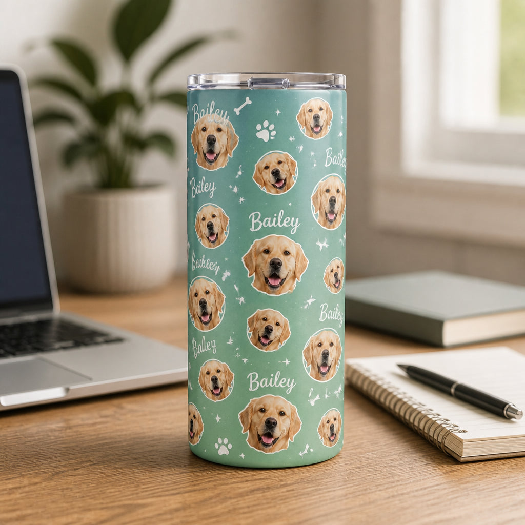 Custom Pet Photo + Name Pattern Tumbler - Personalized Tumbler 7fc41857-851f-4807-9af7-6c04e64d7855.jpg
