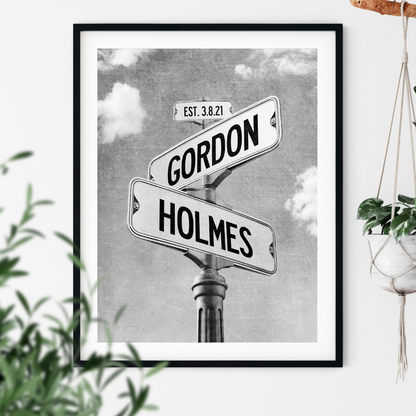 Street Sign Couple With Names - Personalized Canvas - Gift for Engagement, Wedding or Anniversary 8-1_f1fdf6b5-3605-45ab-b0b9-0f60f77970ef.png