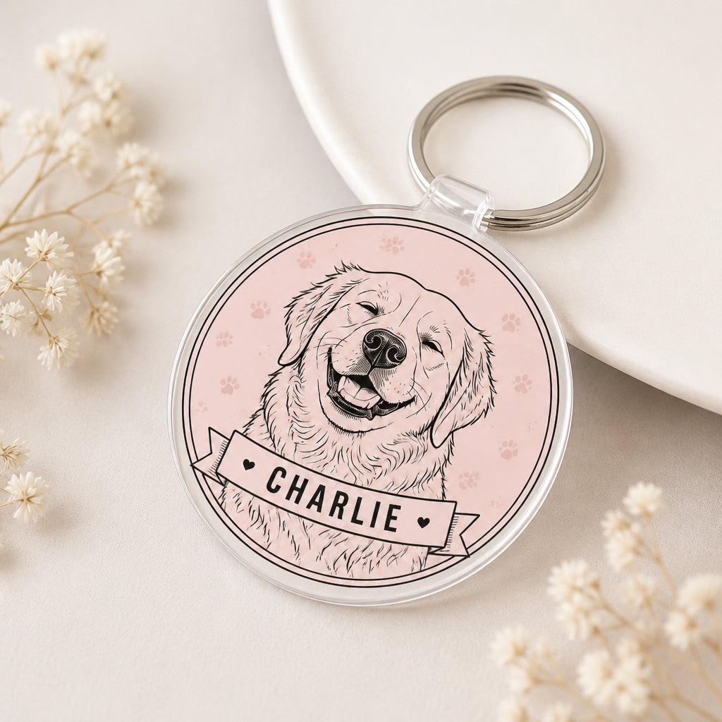 Custom Pet Portrait Acrylic Keychain – Line Art + Name - Personalized Acrylic Keychain 802cc9bb-b15a-4754-b7d9-e87682982f47.jpg