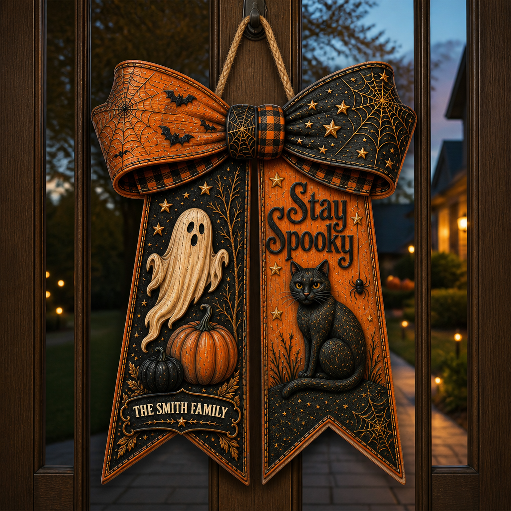Stay Spooky Personalized Halloween Door Sign - Personalized Wood Sign 8031b2f5-ae2a-4615-8baa-089322809f1f.png