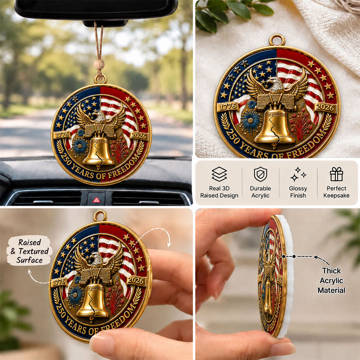 America 250 Ornament - Patriotic Family Ornament - Real 3D Raised Ornament 803ddff8-3cda-4705-be5e-366c2ccc703c-4-4-.jpg