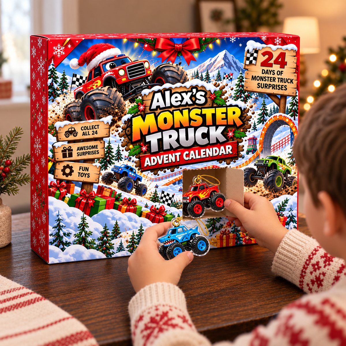 24 Days of Monster Trucks - Personalized Christmas Advent Calendar 804922ea-59b2-4965-8d10-e9c7ea880aea-w2_1.png