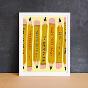 Giclee Classroom Inspirational Art Print - You Got This Pencils - Giclee Print Power Up Home Office Wall Art Wall Decor Kids Room Art 804cecbd-c77f-4896-a01c-df53c5eed430-dfgghfghf-2-.webp