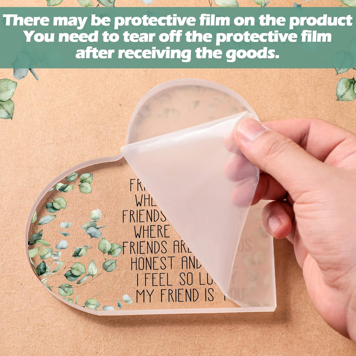 Gift for Friend Friendship Women Friend Friendship Birthday Cheer up Gift Acrylic Heart Butterfly Keepsake Paperweight for Home Office Table Shelf