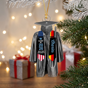 Custom Flags Class of 2026 Stoles Sash Graduation Ornament - Personalized Acrylic Ornament 81404ad5-7a31-47a0-ac6d-4c102872e518-MOCKUP-1.png