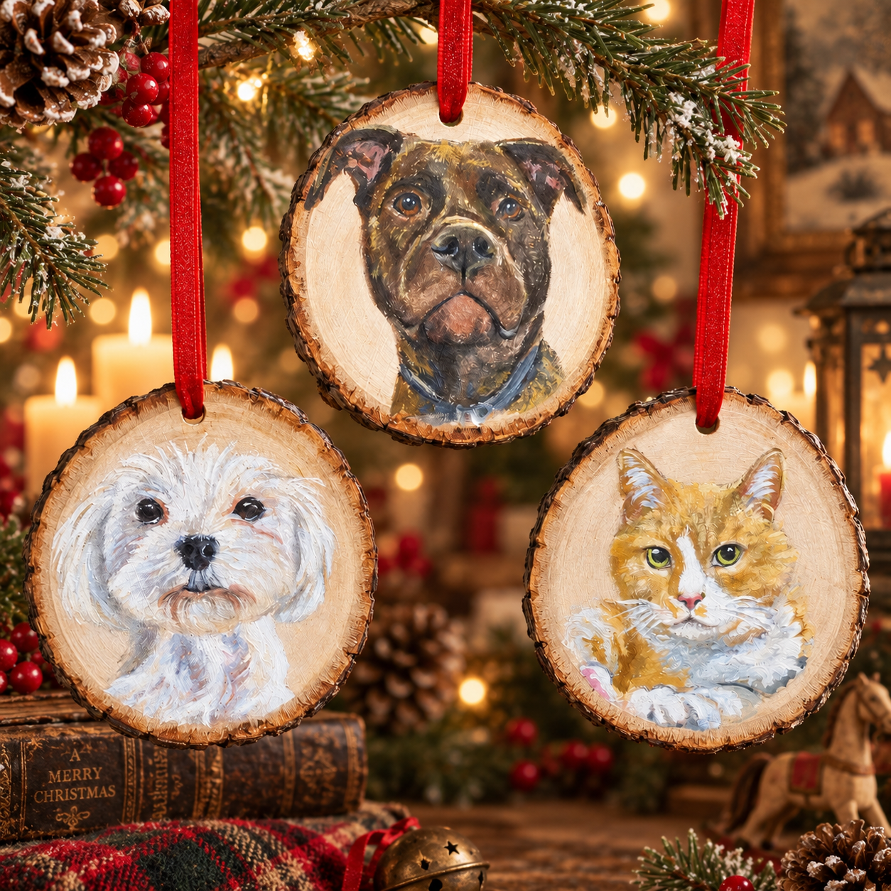 Personalized Pet Photo Wood Ornament, Custom Dog Cat Portrait Christmas Ornament, Rustic Wooden Pet Keepsake, Pet Lover Christmas Gift 8152e311-82a0-4095-a228-7b609b3538ca-c-1.png
