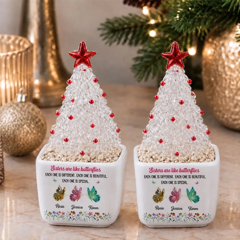 Festive Sister Love - Personalized Potted Christmas Tree - Christmas Gift For Sister 81591945-af5c-4e5f-83ba-02e2f7b12d85-2.webp