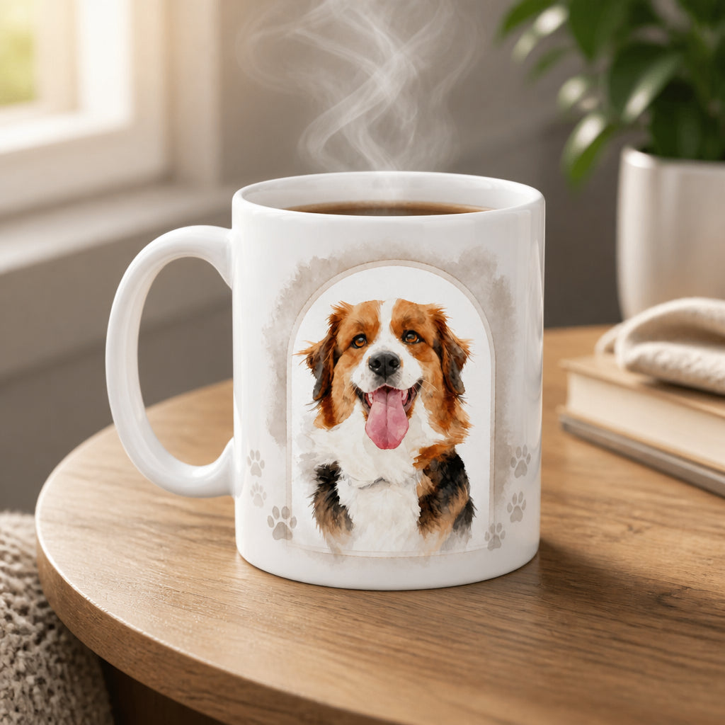 Pet Memorial Watercolor Photo Mug – Name & Date (2-Sided) - Personalized Mug 815e1f89-f357-4b28-bd7f-e1059e84049f.jpg