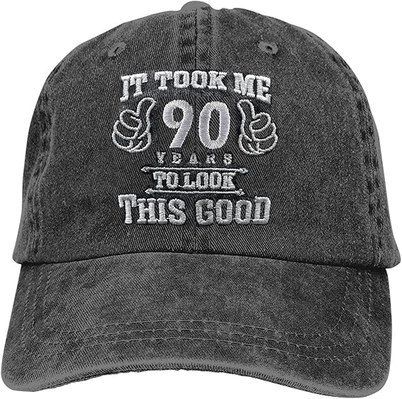 70th Birthday Gifts for Men, It Took Me 70 Years to Look This Good Vintage Embroidered Baseball Cap 1955 Hat 1945 - 1985 Adjustable Cotton Birthday