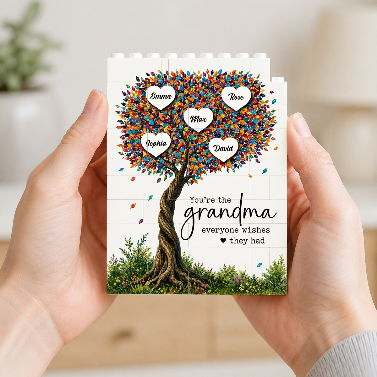 You Are The Grandma Everyone Wishes They Had - Personalized Brick Block 81709b4a-5aa9-4f09-a7dc-569c2b5a6aec-5.png