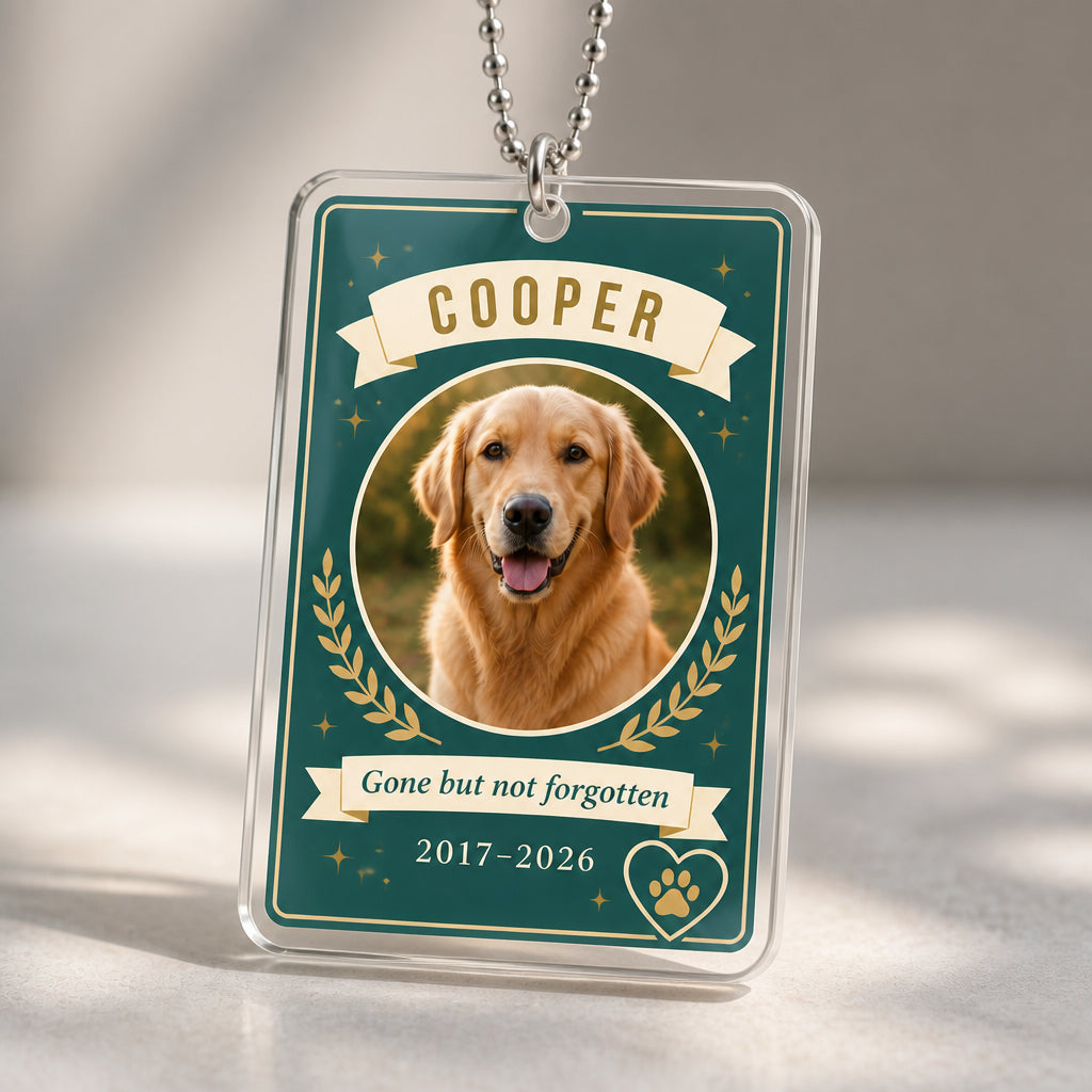 Pet Memorial Photo Keychain – Gone But Not Forgotten (Name + Years) - Personalized Acrylic Keychain 81853739-7311-44fa-834e-27da59c4b2e3.jpg