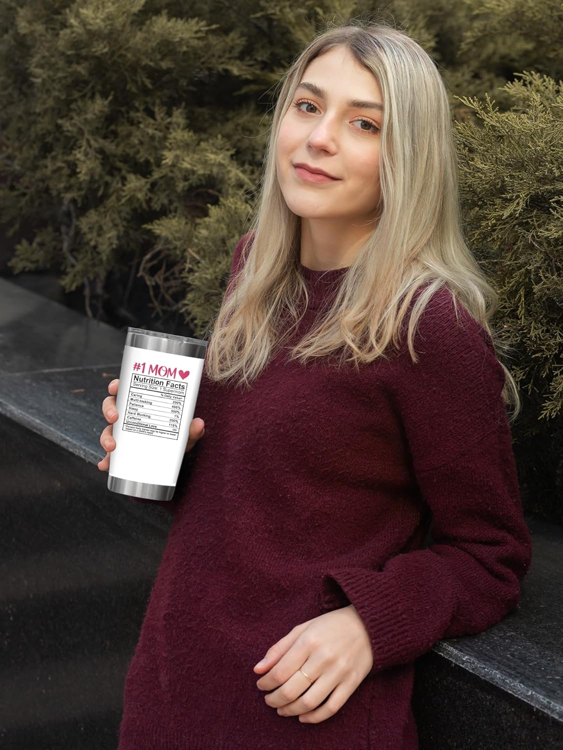 Gifts For Mom, Wife - Personalized Tumbler - Gifts For Mom From Daughter, Son, Kids - Unique Birthday Present Ideas For Mom, Mother, Wife, New Mom, Mother From Daughter, Son, Husband