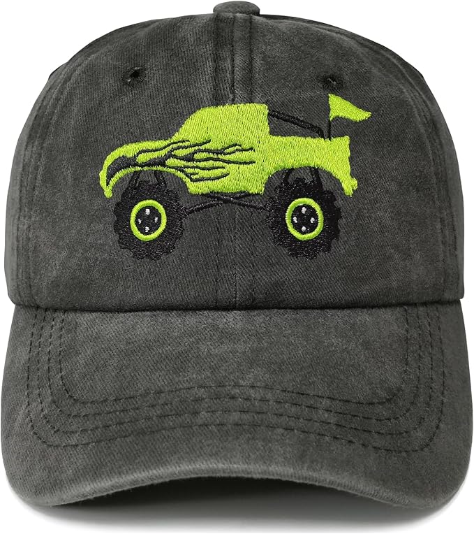 Embroidered Monster Truck Baseball Hats for Girls Boys 8193vwpVWhL._AC_SX679.jpg