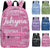 Custom Backpack with Name, Personalized Name School Bag for Boys Girls Men Women, Customized Casual Laptop Backpacks Custom Name and Color