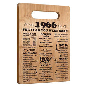 50th Birthday Gifts for Women Men, 1976 Birthday Gifts for Her Him, 50 Years Old Gifts, 50th Birthday Gift Ideas, 50th Birthday Decorations for Women Men, Back in 1976 Cutting Board Gifts