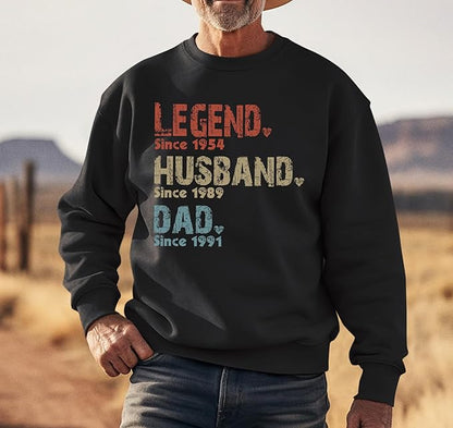 Custom Papa Shirt, Personalized Dad Grandpa Nickname with Kids Names Sweatshirt Hoodies, Gifts Fathers Day for Men