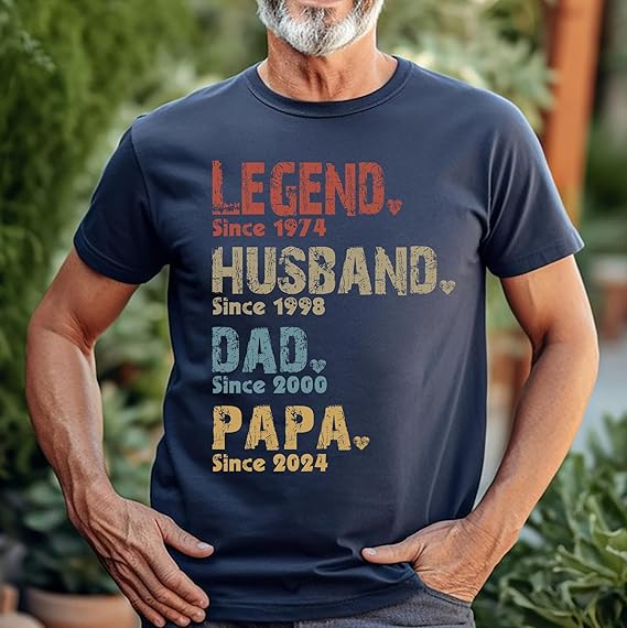 Custom Papa Shirt, Personalized Dad Grandpa Nickname with Kids Names Sweatshirt Hoodies, Gifts Fathers Day for Men
