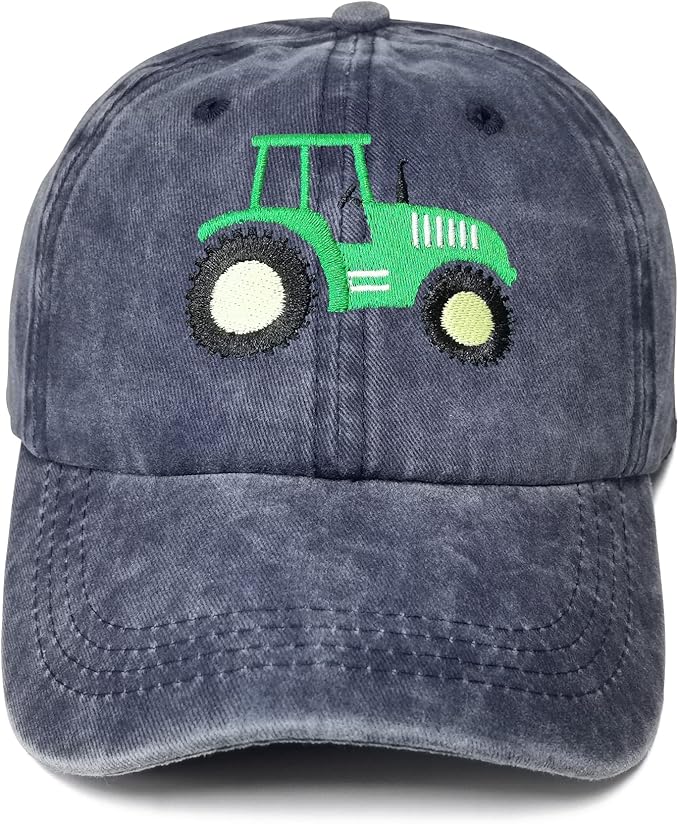 Embroidered Farm Tractor Hats for Boys Girls 81HMN07OHpL._AC_SX679.jpg