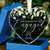 Engagement Gifts for Couples - Engagement Gifts for Newly Engaged Couples, Bride to Be, Women, Fiance, Her - Just Engaged Gift, First Christmas Heart Shaped Glass Ornament 2025 Party Decoration