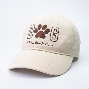 Embroidered Dog Mom Hat Adjustable, Embroidered Baseball Cap for Women, Birthday Gifts for mom Black