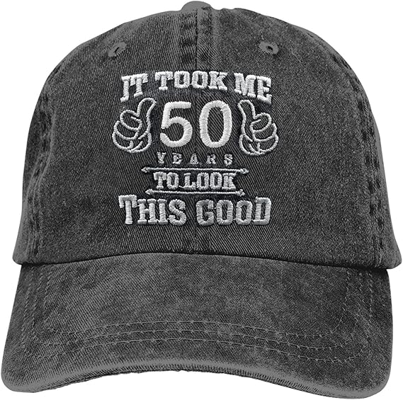 70th Birthday Gifts for Men, It Took Me 70 Years to Look This Good Vintage Embroidered Baseball Cap 1955 Hat 1945 - 1985 Adjustable Cotton Birthday