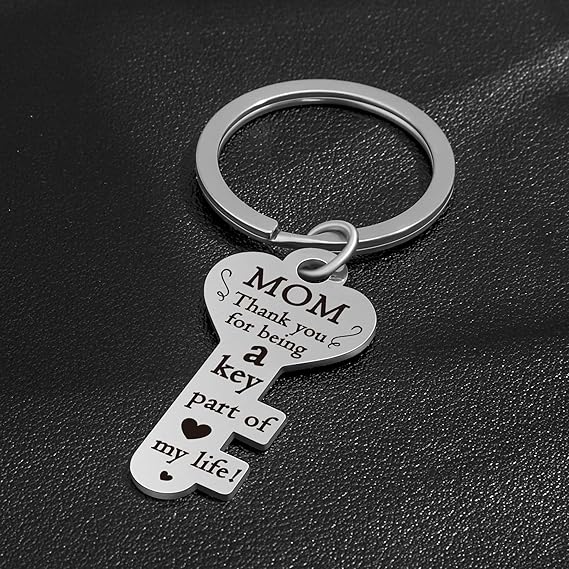Mothers Day Gifts for Mom from Daughter Son for Moms Birthday Valentines Christmas Gift Mom Keychain Mother