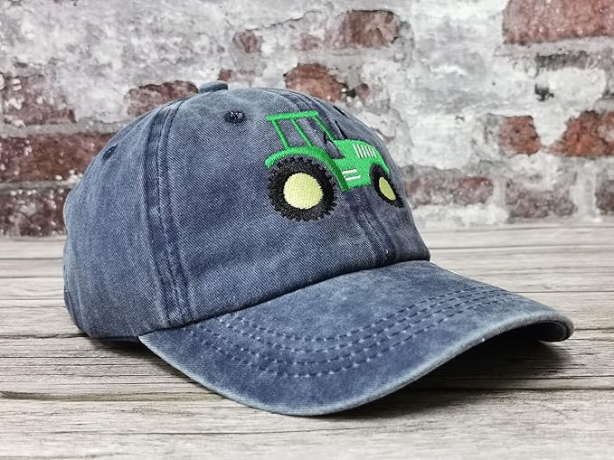 Embroidered Farm Tractor Hats for Boys Girls 81W-Wg8T0lL._AC_SX679.jpg