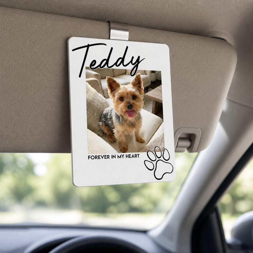 Pet Memorial Car Visor Clip – Photo + Name - Personalized Car Visor Clip 81a21c46-0eb1-498c-b9fc-fbc8fdcd939a.jpg