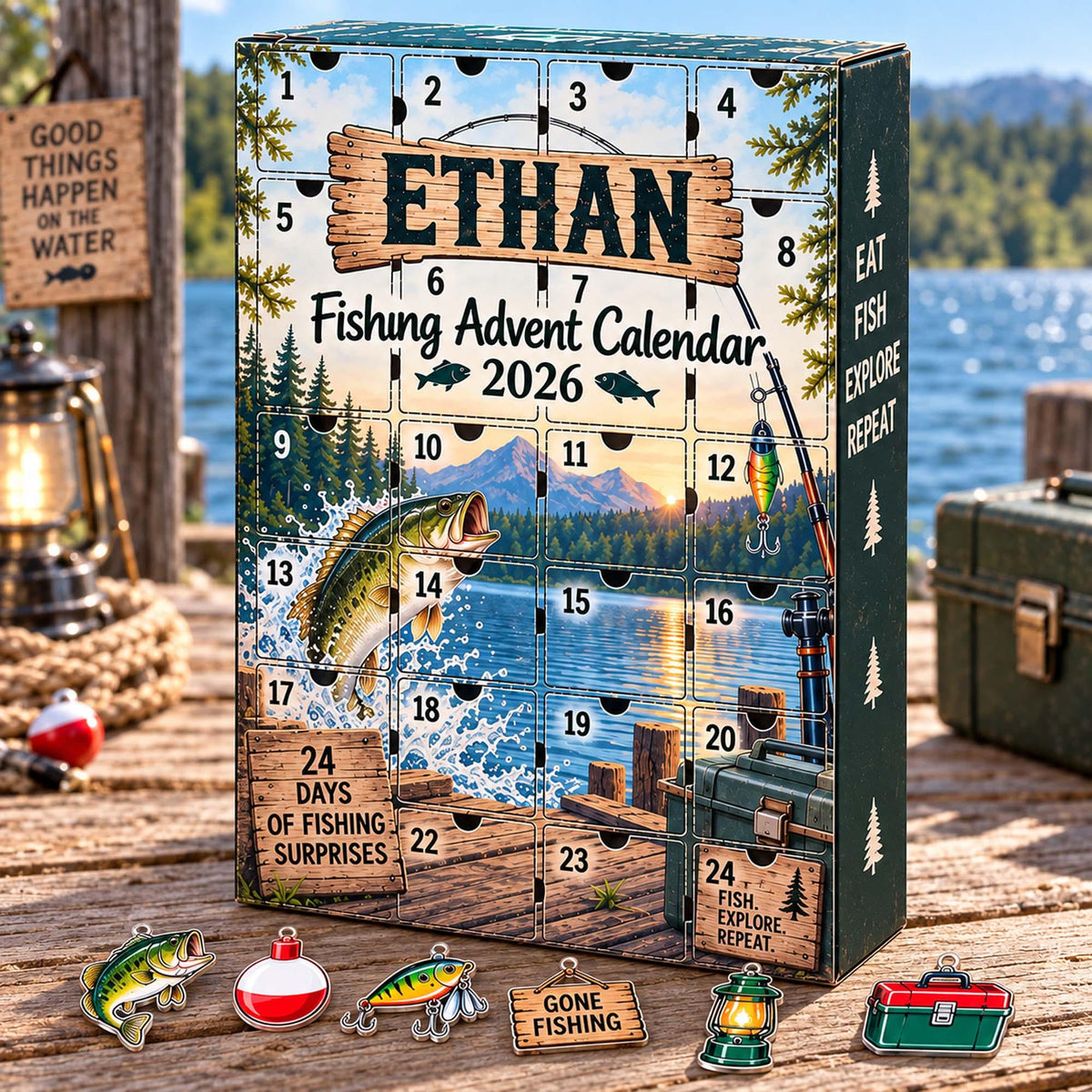 Personalized Fishing Advent Calendar 2026, Custom Fishing Blind Box, 24 Day Christmas Countdown with Fishing Tokens, Xmas Countdown Gifts 81a456ef-b9b0-4341-ac67-3c61a4b8fca8-il_fullxfull.8612638751_drg5.jpg
