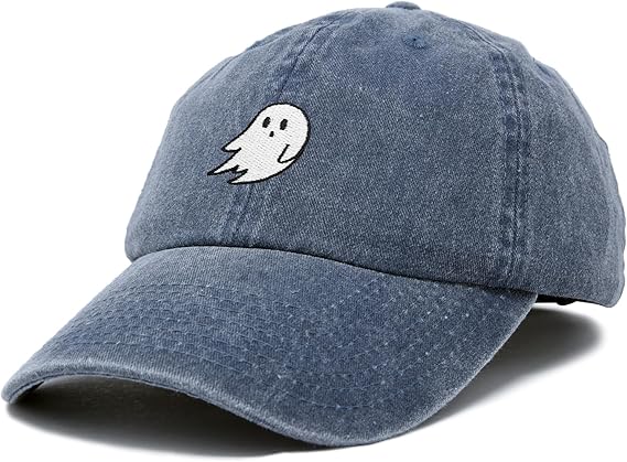 Ghost Embroidered Mens Womens Cotton Dad Hat Baseball Cap Adjustable 81anC0kE_xL._AC_SX569.jpg