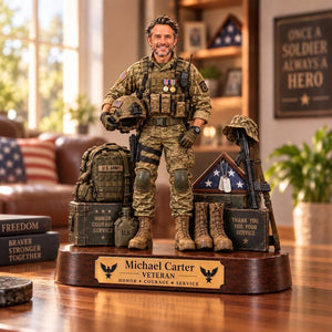 Personalized Veteran Photo Wooden Block, Custom 2D Flat Military Cutout, Veterans Day Gift, Military Keepsake Decor 81b6b863-4644-4d76-bfc6-ab0eea8d3e02-jk2.jpg