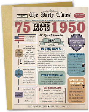 80th Birthday Card Gifts for Men Women, Retro Gifts for 80 Year Old Man Woman, 80th Birthday Decorations for Grandpa Grandma