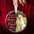 Personalized Memorial Pet Glass Ornament - Custom Photo, Name & Dates - Forever in Our Hearts Valentine's Day Tribute for Your Dogs- Valentine's Gift for Dog Loves