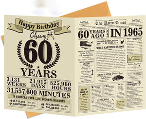 Funny 80th Birthday Gifts for Women Men, Jumbo 80th Birthday Card for Mom Dad Grandma, Gifts for 80 Year Old Man Woman Parents, Vintage Back in 1945 Birthday Cards Gifts, 80th Birthday Decorations