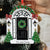 Personalized New Home Christmas Ornament 2025 | Black Door w/Glitter Ribbon Unique Keepsake for Xmas Tree - First Year in New House, Our 1st Apartment, New Neighbor Gift | Custom Name & Year