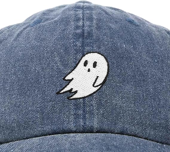 Ghost Embroidered Mens Womens Cotton Dad Hat Baseball Cap Adjustable 81jg4huXX_L._AC_SX569.jpg