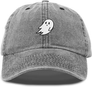 Ghost Embroidered Mens Womens Cotton Dad Hat Baseball Cap Adjustable 81kPgGuRp-L._AC_SX569.jpg