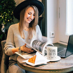 Funny Retirement Gifts for Men Women-Quitter I Mean Happy Retirement Coffee Mugs 2025, Unique Retired Mugs Gift Ideas for Coworkers Office & Family