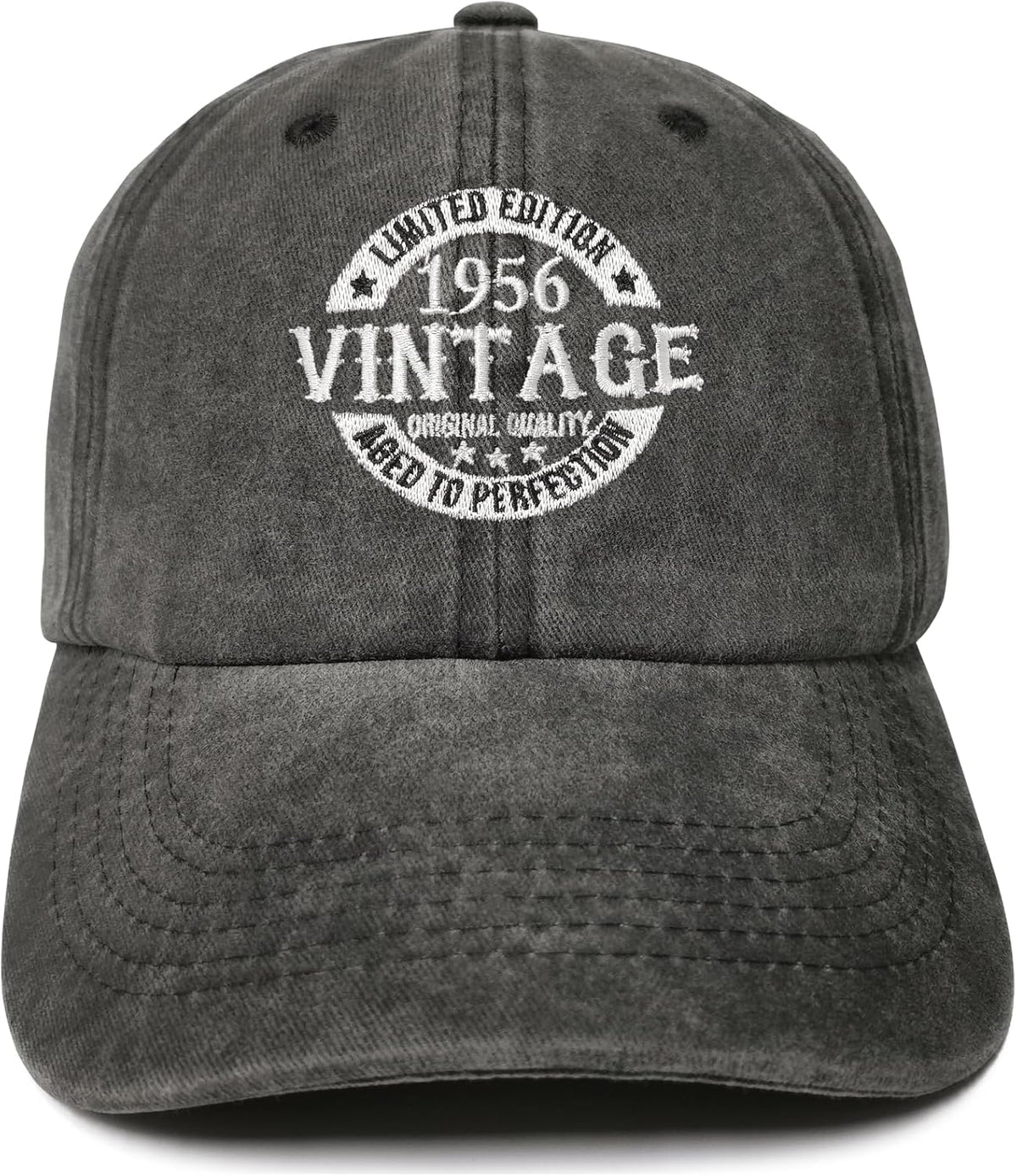 70th Birthday Gift, Limited Edition Aged to Perfection 1956 Vintage Baseball Hat for Men Women Birthday Gift Father's Day Gift For Granpa Papa Dad