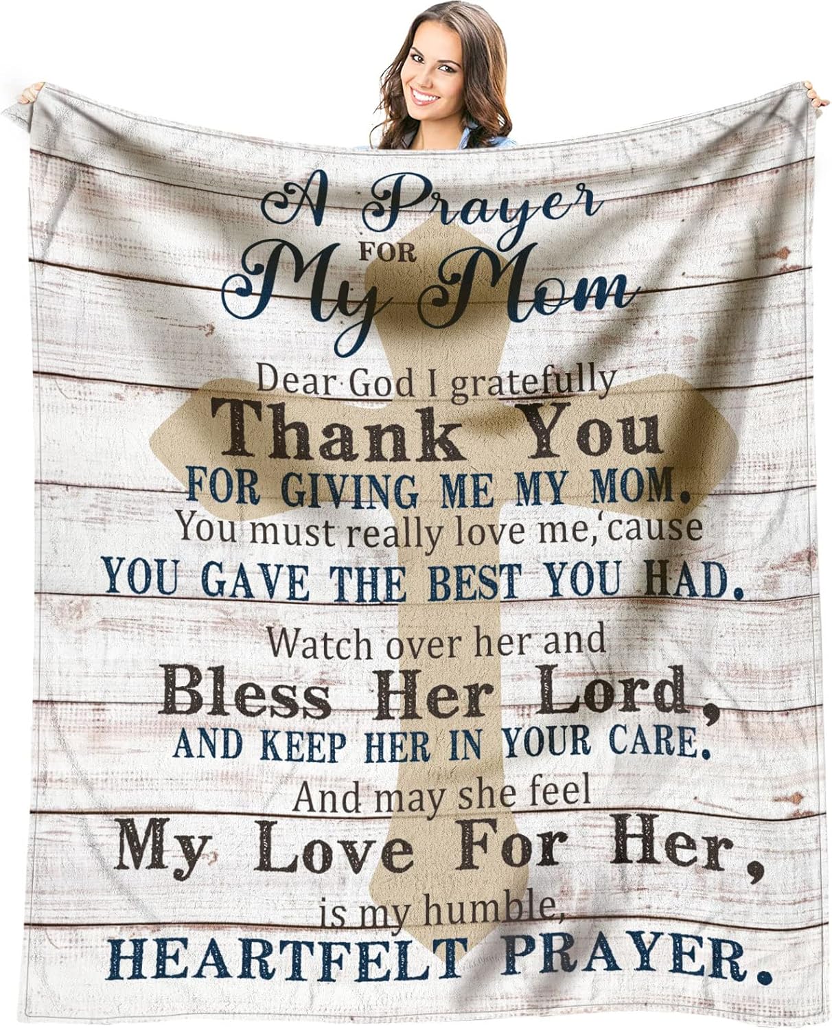 Mothers Day Blanket for Mom - Mom Gifts for Mother's Day from Daughter, Son - Mother Birthday Gifts - Moms Birthday Gift Ideas - Birthday Presents for Moms - to My Mothers Throw Blanket
