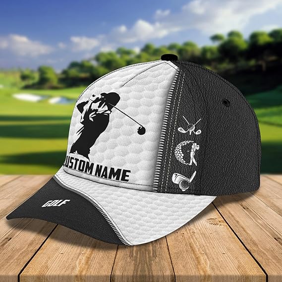 Personalized Golf Cap, Custom Name Golfer Gift, Women, Men, Golf Lover Gifts, Golf Hats Gifts for Golfer, Him, Her, Friends Father's day gift